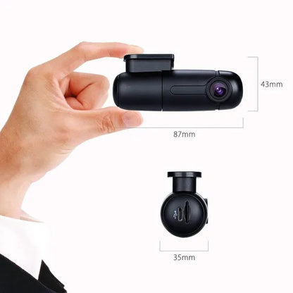 Mini WiFi Dash Cam 1080P HD Car Camera | Wireless Driving Recorder with Mobile App