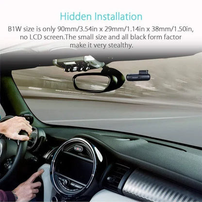 Mini WiFi Dash Cam 1080P HD Car Camera | Wireless Driving Recorder with Mobile App