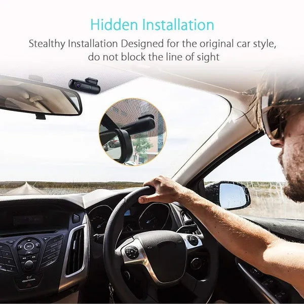 Mini WiFi Dash Cam 1080P HD Car Camera | Wireless Driving Recorder with Mobile App