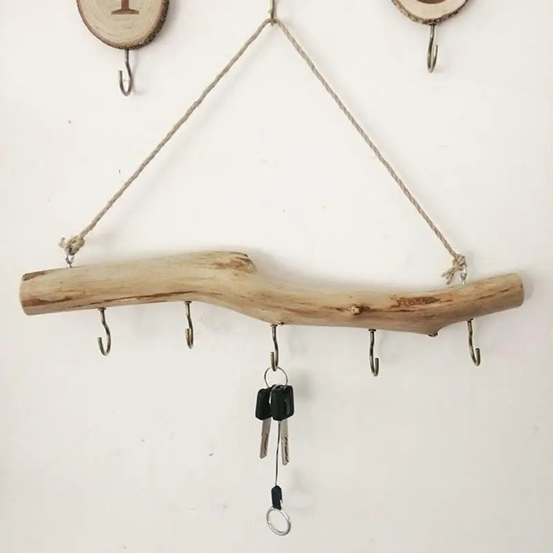 Hanging Branch Natural Driftwood Decorative Branches Farmhouse Home Wall Hanging Decor Hanging Jewelry Organizers