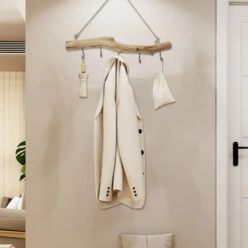 Hanging Branch Natural Driftwood Decorative Branches Farmhouse Home Wall Hanging Decor Hanging Jewelry Organizers