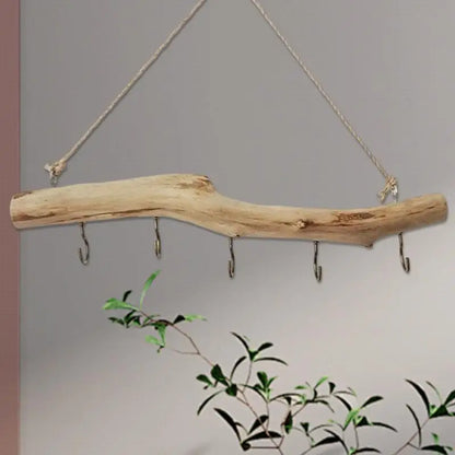 Hanging Branch Natural Driftwood Decorative Branches Farmhouse Home Wall Hanging Decor Hanging Jewelry Organizers