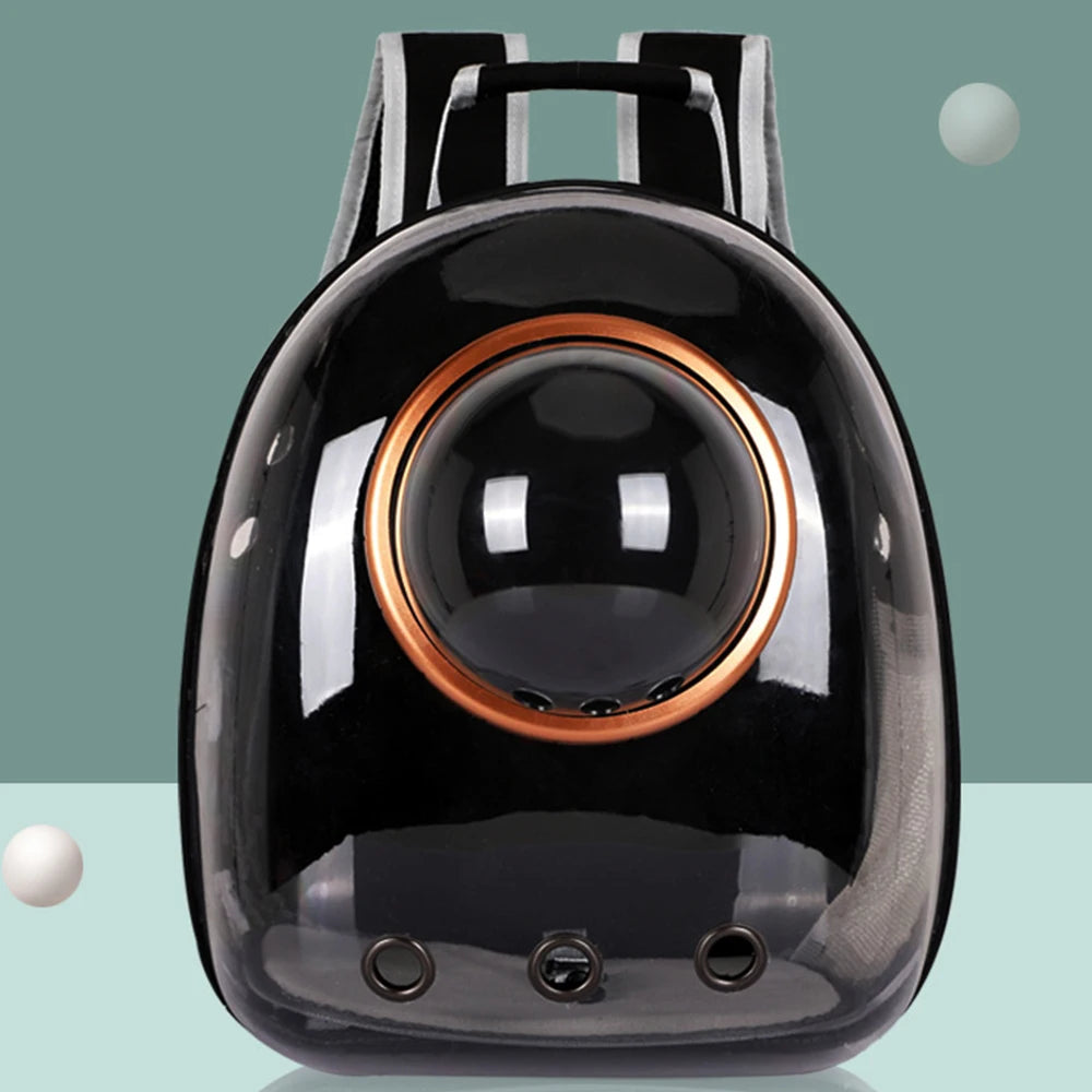 Pet Cat Travel Carrying Bag Space Pet Backpacks Breathable Portable Transparent Puppy Dog Transport Carrier Space Capsule Bags