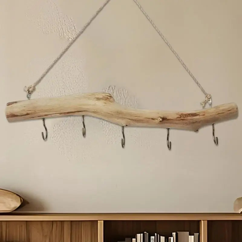 Hanging Branch Natural Driftwood Decorative Branches Farmhouse Home Wall Hanging Decor Hanging Jewelry Organizers