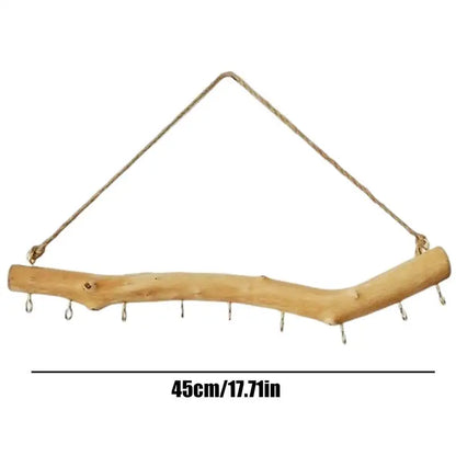 Hanging Branch Natural Driftwood Decorative Branches Farmhouse Home Wall Hanging Decor Hanging Jewelry Organizers