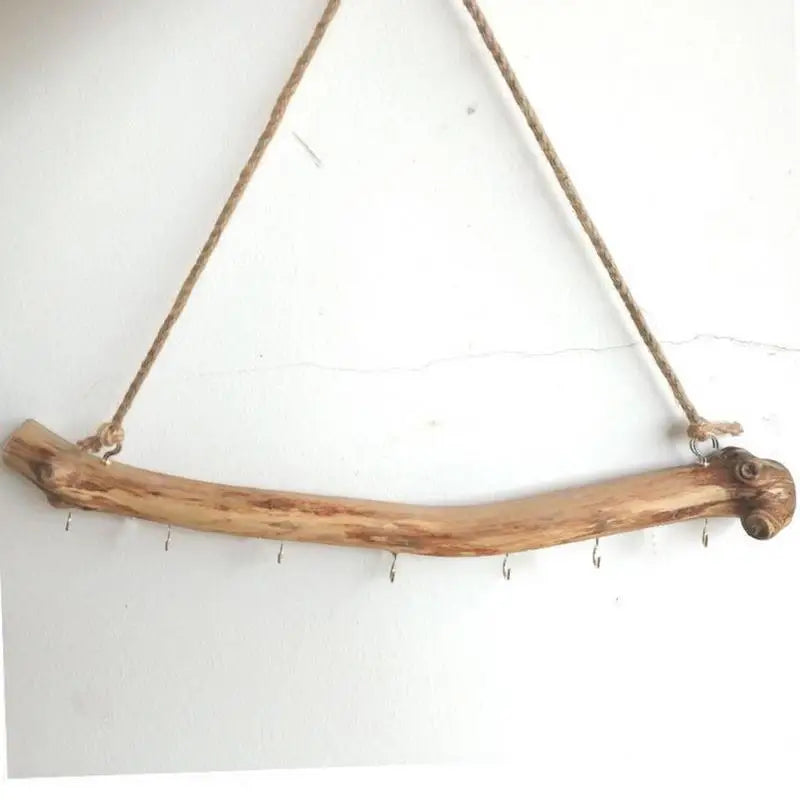 Hanging Branch Natural Driftwood Decorative Branches Farmhouse Home Wall Hanging Decor Hanging Jewelry Organizers
