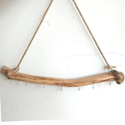 Hanging Branch Natural Driftwood Decorative Branches Farmhouse Home Wall Hanging Decor Hanging Jewelry Organizers