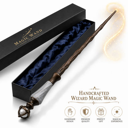 Handcrafted Wizard Wand Collection Set | Fantasy Magic Cosplay Wand Pack