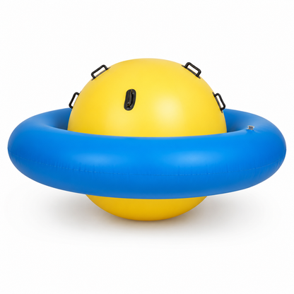Inflatable Rocking Climbing Ball for Kids | Giant Balance Bouncer Outdoor Play Toy