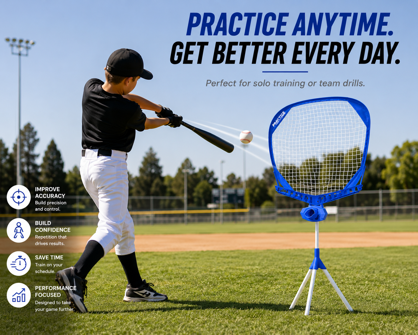 All-Pro Pickleball Robotic Trainer | Automatic Pickleball Practice Net with Ball Return System